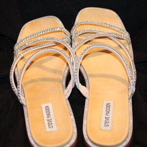 Steve Madden jeweled sandals Size 10